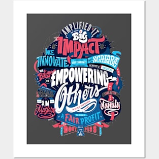 AWESOME  MOTIVATIONAL TEE Posters and Art